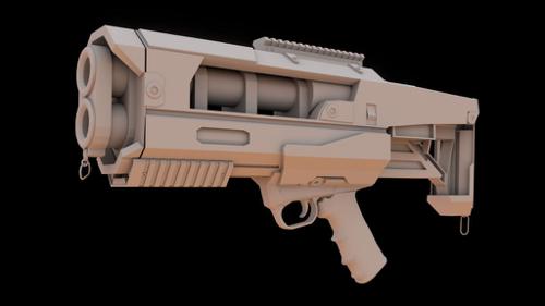 Sci-Fi Shotgun preview image